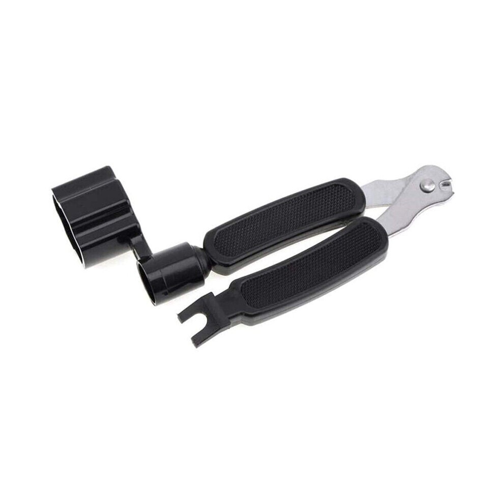 3 in 1 Guitar Peg String Winder + String Pin Puller + String Cutter Guitar Tool Set Multifunction Guitar Accessories