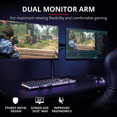 TRUST GXT1120 MARA DUAL skærmbeslag 1