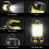 Επαναφορτιζόμενο φανάρι κάμπινγκ LED, φακός & Power Bank 5