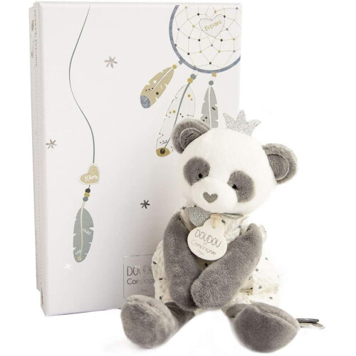 DOUDOU ET COMPAGNIE Traumfänger - Panda-Puppe 20cm