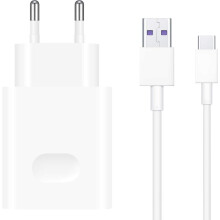 HUAWEI CHARGEUR SECTEUR SUPERCHARGE 2.0 CP84 BLANC 40W USB C
