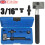 Brake Pipe Flaring Tool Trident 3/16" SAE On Car Double Flare 1