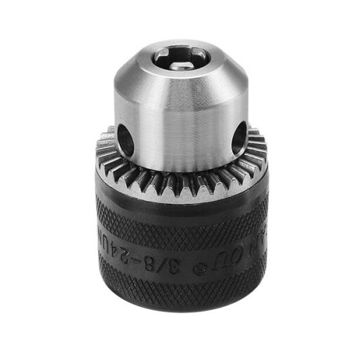 1.5-10mm Keyed Drill Chuck 3/8 Inch 24 UNF Thread Mount Drill Chuck Adapter 2