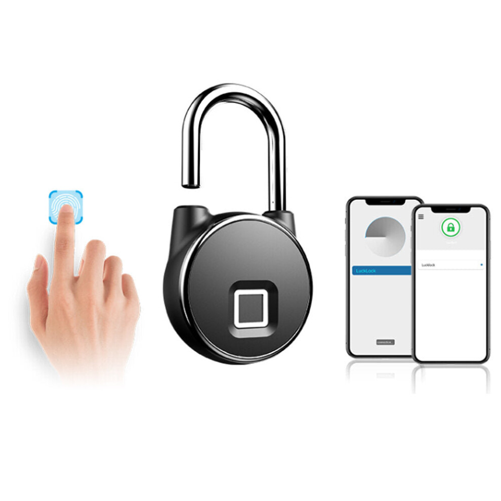 Smart Bluetooth Fingerprint Lock Anti-Theft IP66 Waterproof Support APP Control