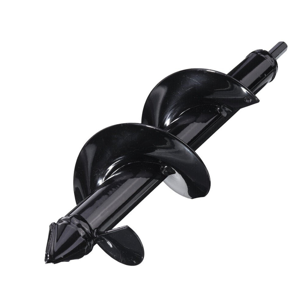 (4x22cm) Upgrade Hard Alloy Head Spiral Auger Drill Bit 4x22/4x45/8x25/8x30cm Non-Slip Flower Bulb Auger Rust Proof Planter Hole Digger Bit for Hex Drive Drill