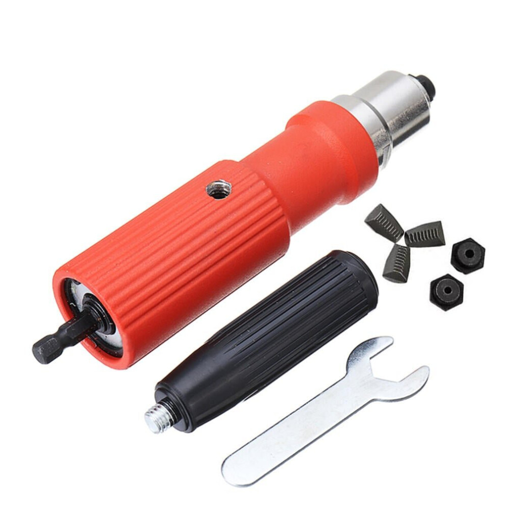 Electric Riveter Nut Riveting Tool Metal Cordless Riveting Adapter For Electric Drill