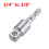 (1/4) 1/4 Inch Shank Socket Adapter Nut Driver Socket Impact Hex Shank Extension Drill Shank Adapter 10