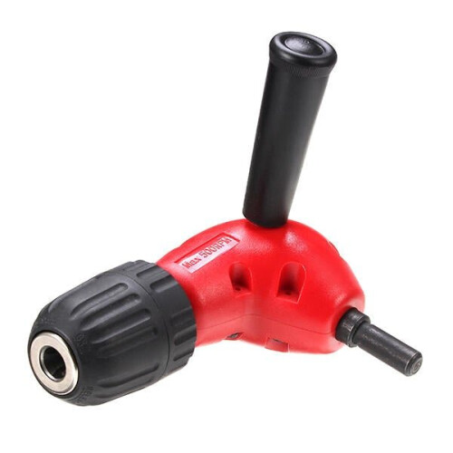 0.8-10mm Right Angle Bend Extension 90 Degree Round Shank Right Angle Drill Adapter 1