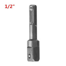 (1/2) 1/4 3/8 1/2 Inch SDS Socket Driver Adapter Drive Bit Drill Adapter Extension Adapter