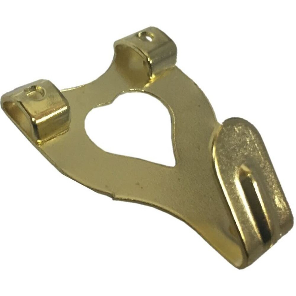 Photos - Other for Repair MerriwayÂ® BH00084 Double EB Brass Plated Large Number 3 Picture Mirror Hanging Hook and Pins - Pack of 25