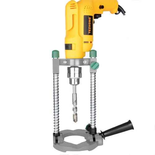 45 Degree Adjustable Angle Drill Guide Drill Holder Stand Positioning Bracket for Electric Drill 2