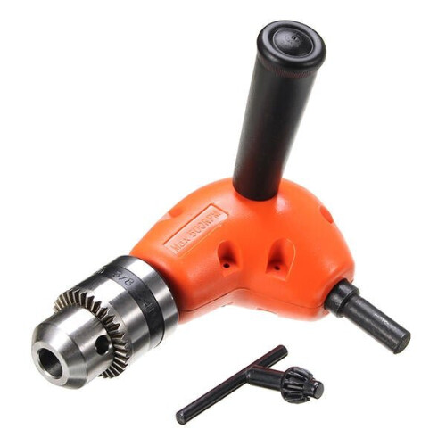 1-10mm Right Angle Bend Extension 90 Degree Round Shank Extension Attachment Drill Adapter 1