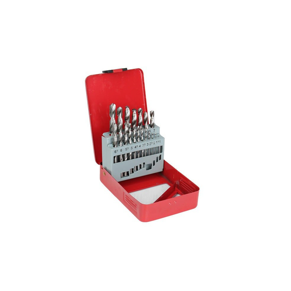 19Pcs Hss 1-10Mm Twist Drill Bits Set High Speed Steel Straight Shank Twist Drill Bit 3654659278272