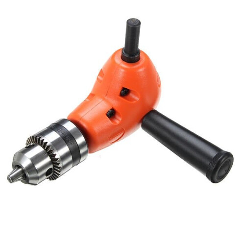 1-10mm Right Angle Bend Extension 90 Degree Round Shank Extension Attachment Drill Adapter 2