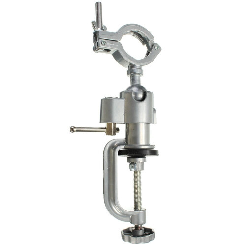 Clamp-on Grinder Bench Vises Holder Tool for Electric Drill Stand Rotary Tools 2