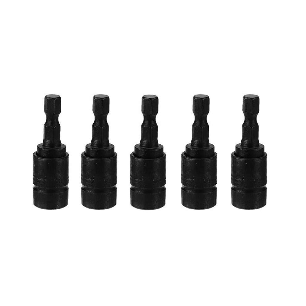 5pcs 1/4 Inch Hex Socket Adapter Drill Chuck Converter Impact Driver for Electric Hammer