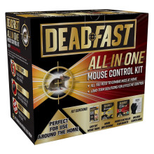 Deadfast Effective Home Rodent Solution All In One Mouse Control Kit