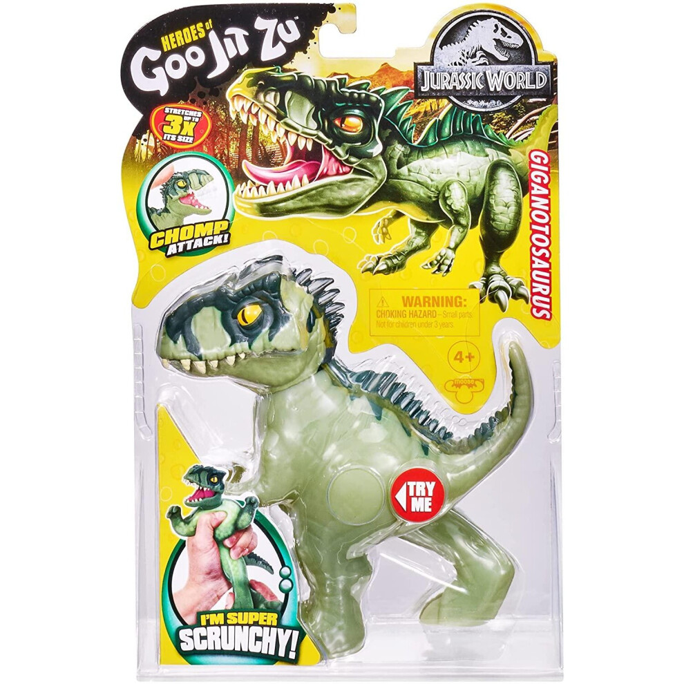 Character Options Heroes Of Goo Jit Zu Jurassic World Figure Pack Gigantosaurus