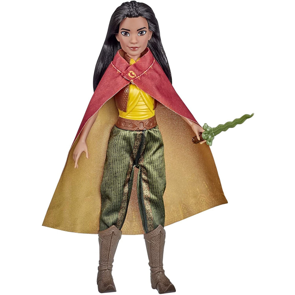 Disney Raya Fashion Doll with Clothes, Shoes, and Sword, Toy Inspired by Disney's Raya and the Last Dragon Movie