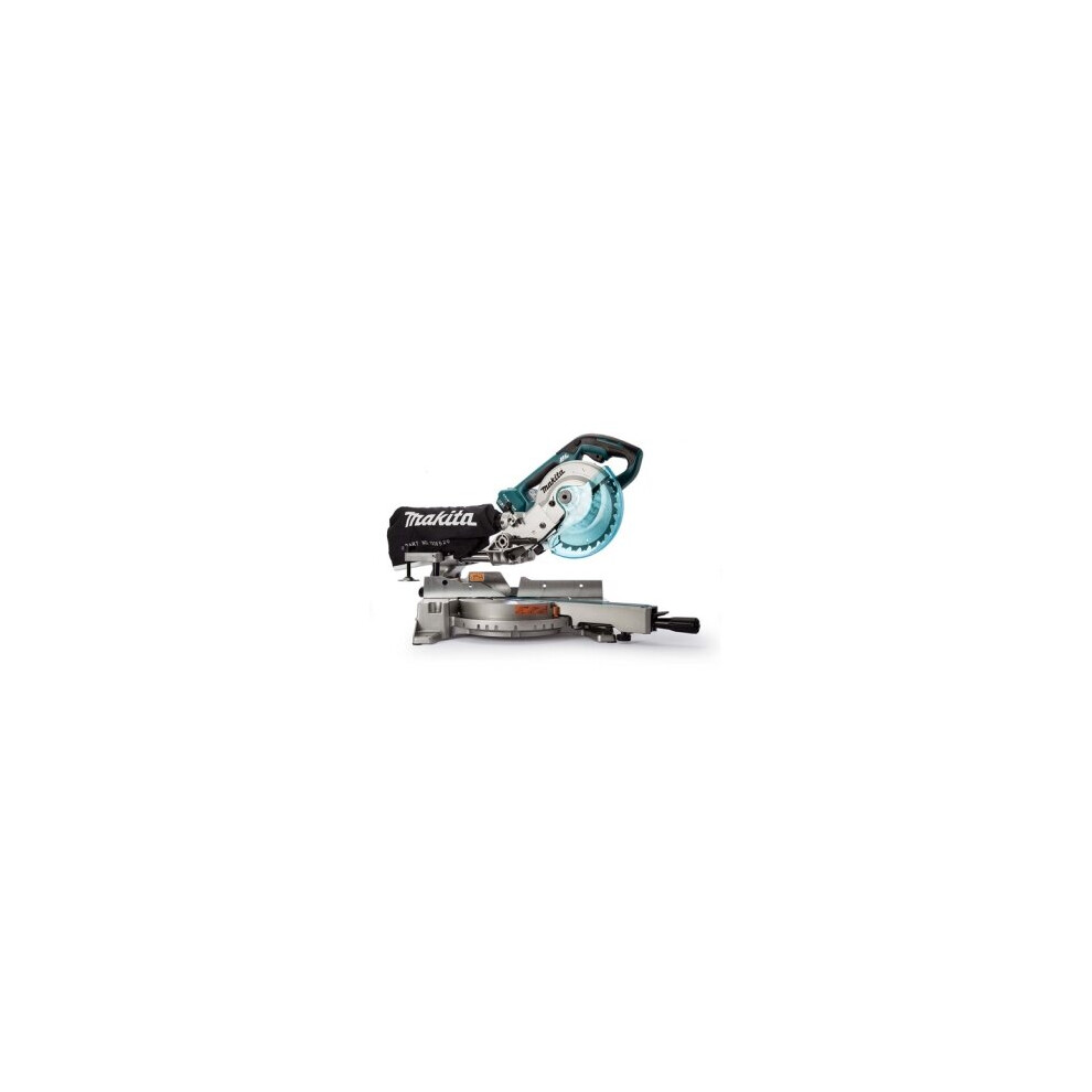Makita DLS714NZ Cordless Brushless Slide Compound 190mm Mitre Saw Body Only Twin 18v