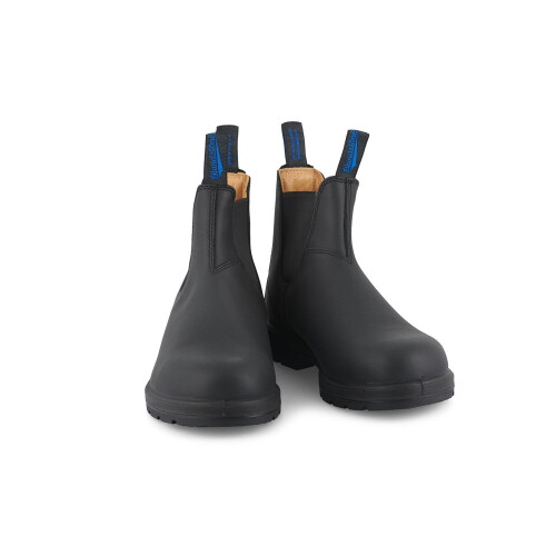 (3) Blundstone 566 Black Thermal Leather Chelsea Boots 2