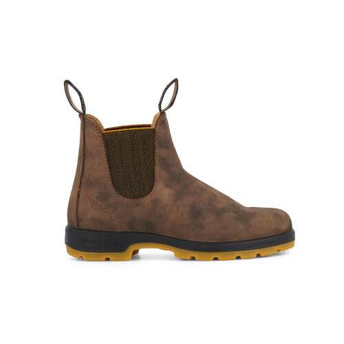 (3) Blundstone 1944 Brown Leather Chelsea Boots