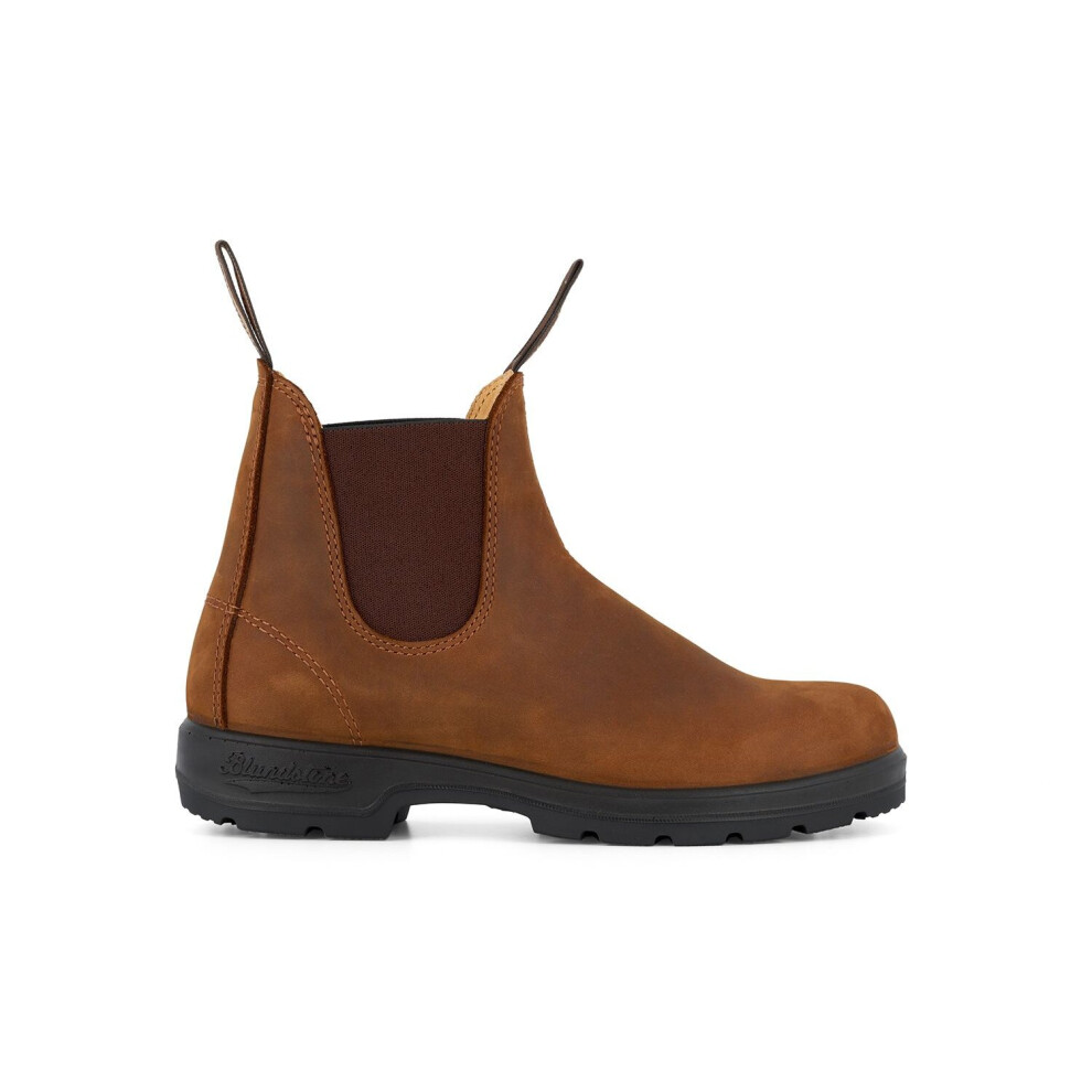 (7.5) Blundstone 562 Crazy Brown Leather Chelsea Boots