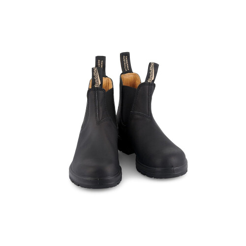 (9.5) Blundstone 558 Unisex Boots Blk Leathr Lined Ankle 2