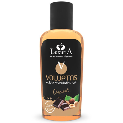 LUXURIA VOLUPTAS EDIBLE STIMULATING GEL WARMING EFFECT - CHOCONUT 100 ML