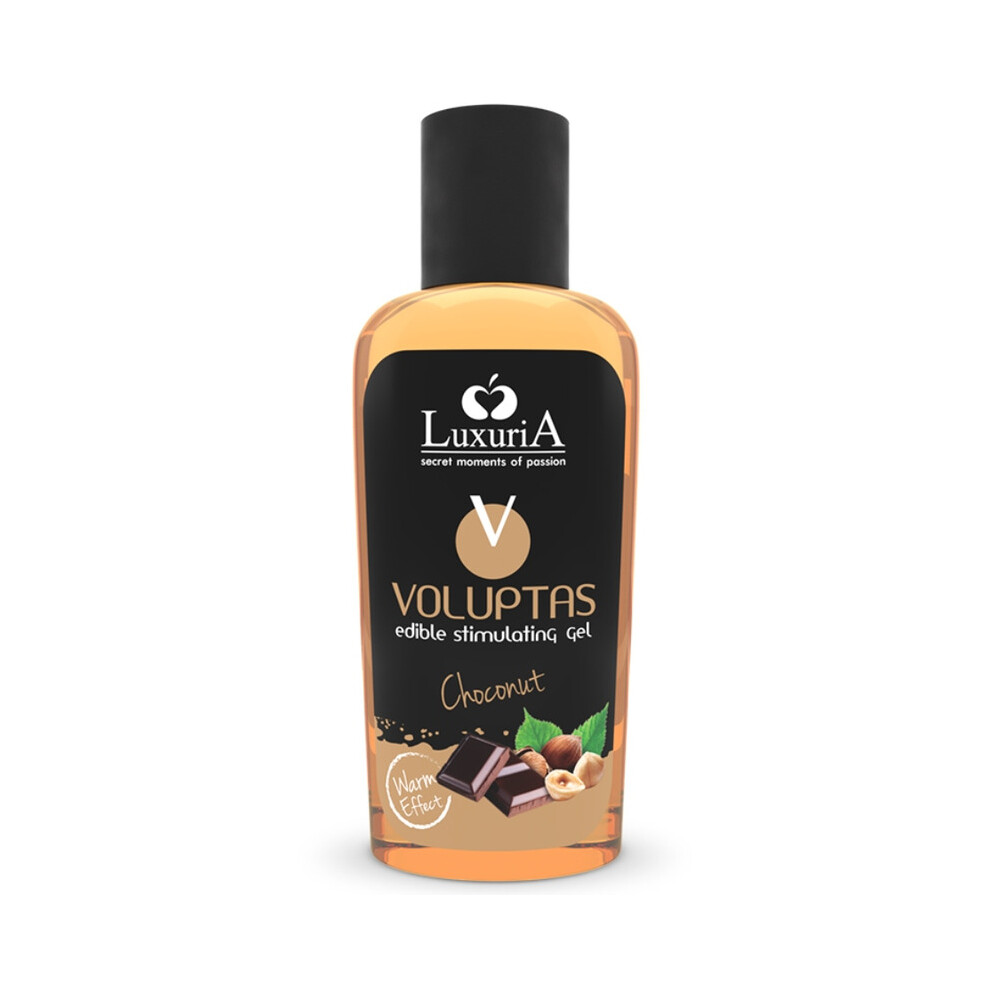 Luxuria Voluptas Edible Stimulating Gel Warming Effect - Choconut 100 Ml