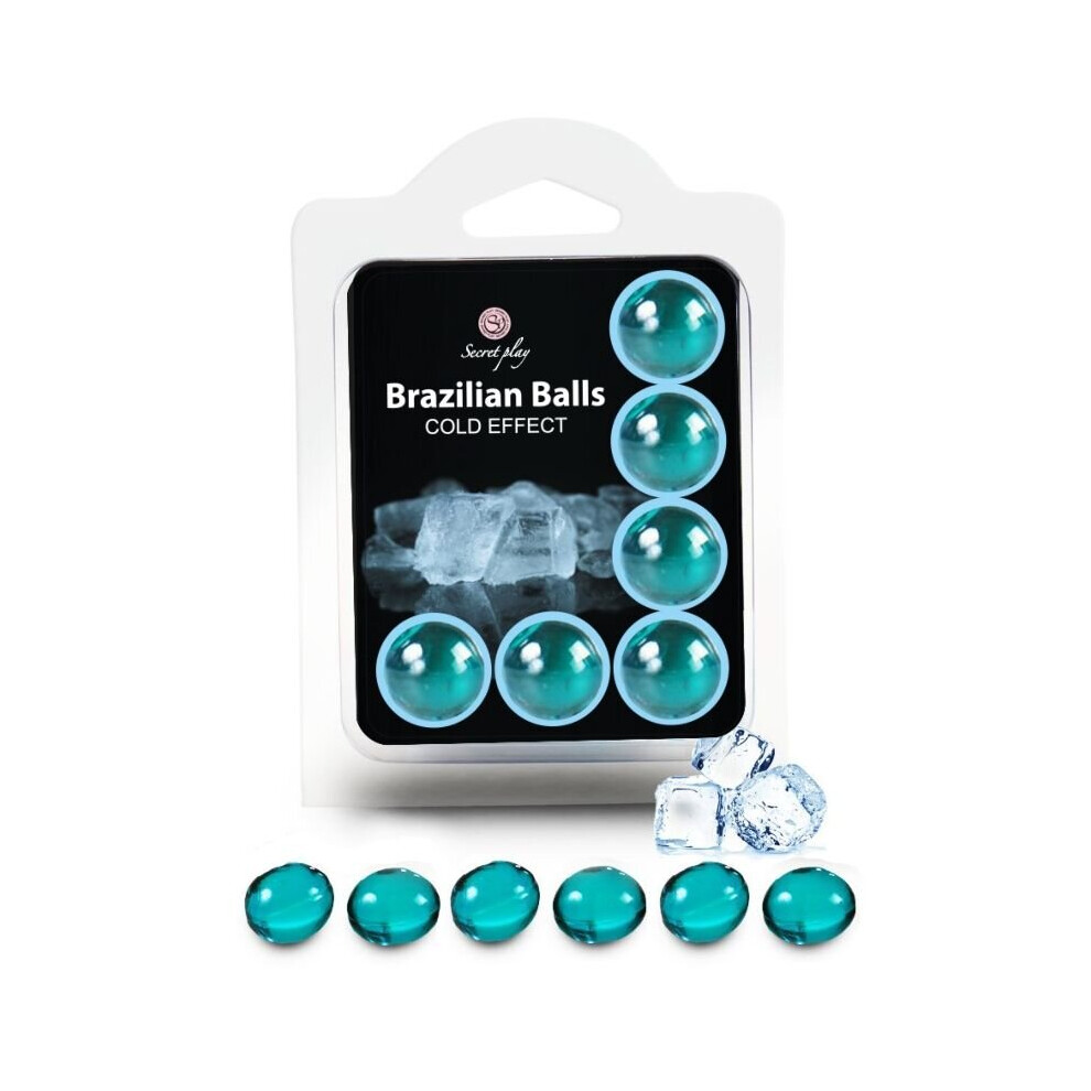 SECRETPLAY SET 6 BRAZILIAN BALLS COLD EFFECT