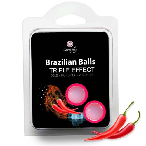 2 Bolas Brasileñas triple efectos - Secret Play