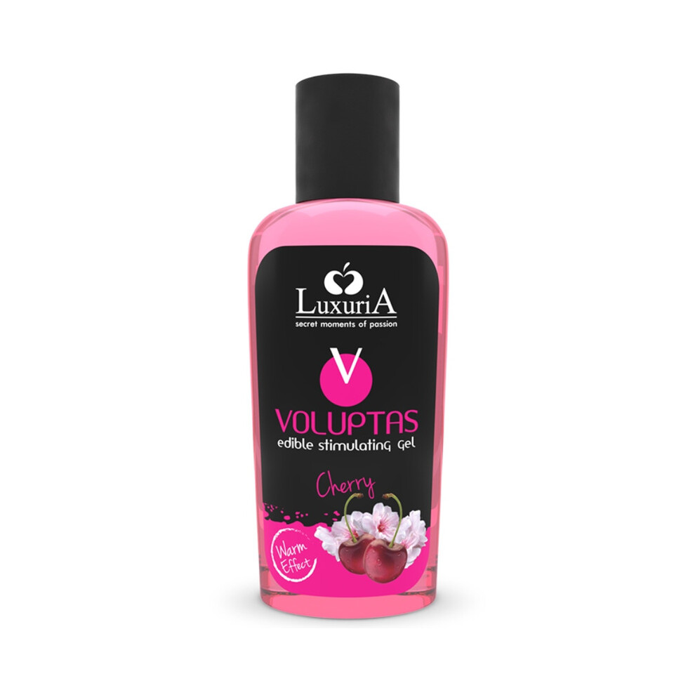 Luxuria Voluptas Edible Stimulating Gel Warming Effect - Cherry 100 Ml