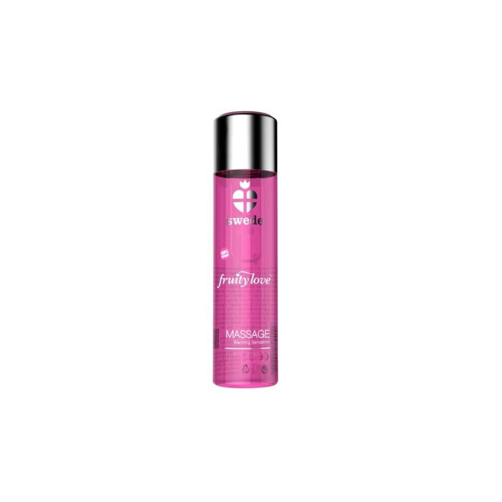 Swede Pink Fruity Love Warming Effect Massage Oil Grapefruit With Mango 60 Ml.