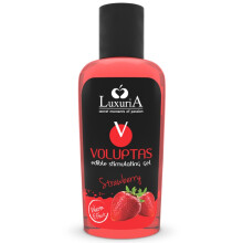 LUXURIA VOLUPTAS EDIBLE STIMULATING GEL WARMING EFFECT - STRAWBERRY 100 ML