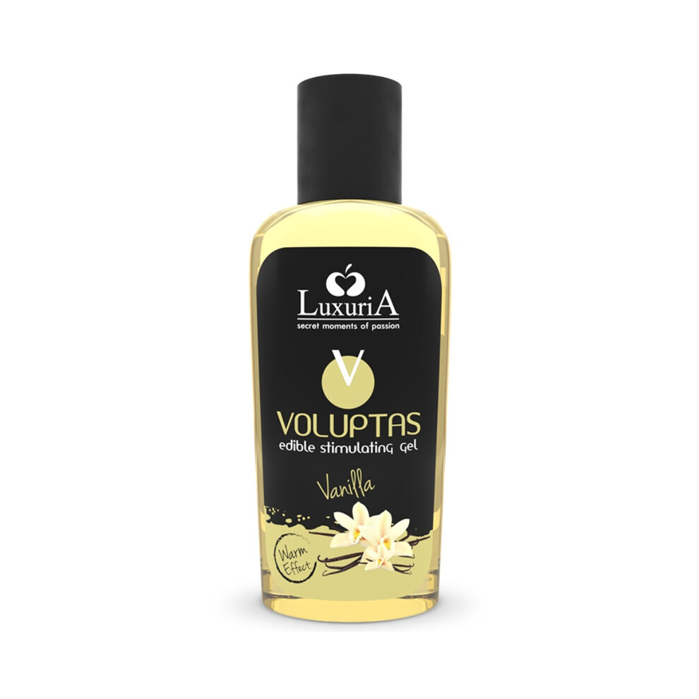 LUXURIA VOLUPTAS EDIBLE STIMULATING GEL WARMING EFFECT - VANILLA 100 ML