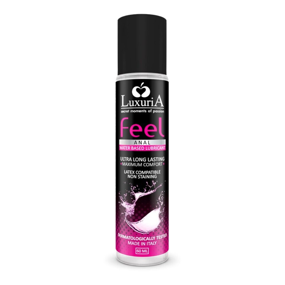 Luxuria Feel Anal Water Based Lubricant 60 Ml