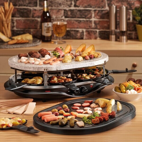 Electric raclette grill hotsell