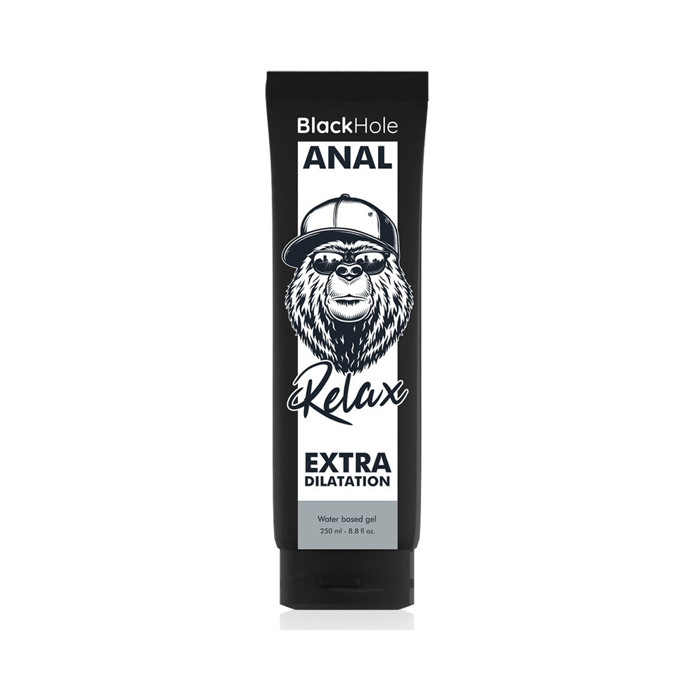 Black Hole Water Base Gel Anal Dilation 250 Ml