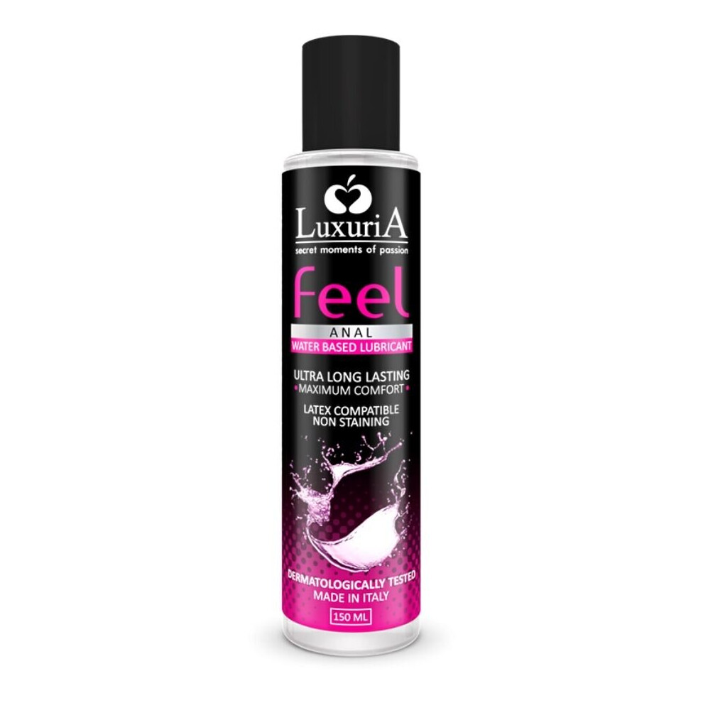 Luxuria Feel Anal Water Based Lubricant 150 Ml