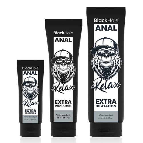 BLACK HOLE WATER BASE GEL ANAL DILATION 150 ML 2