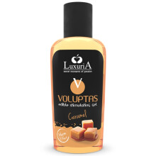 LUXURIA VOLUPTAS EDIBLE STIMULATING GEL WARMING EFFECT - CARAMEL 100 ML