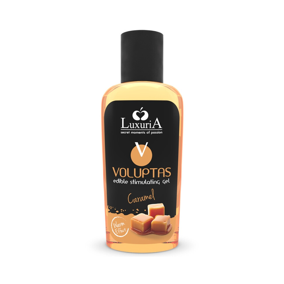 Luxuria Voluptas Edible Stimulating Gel Warming Effect - Caramel 100 Ml