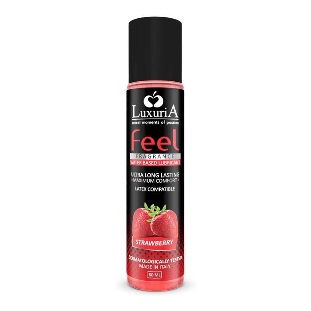 Luxuria Feel Strawberry Water Based Lubricant 60 Ml