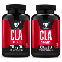 BSN CLA Soft Gel Tablets Food Supplement 2x 60 Tablets 750mg CLA Best Before July 2022