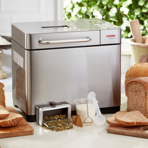Cooks Professional Cooks Professional Bread Maker with Fruit and Seed Dispenser 1