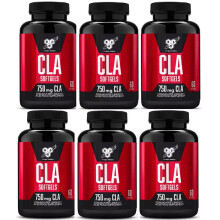 BSN CLA Soft Gel Tablets Food Supplement 6x 60 Tablets 750mg CLA Best Before July 2022