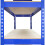 Monster Racking 2 x Blue Racking Unit 5 Tier Garage Storage Warehouse Shelving 75 x 150 x 30cm 5