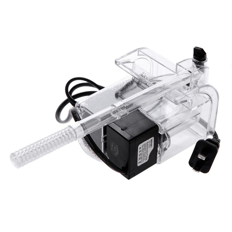 External Oxygen Pump Waterfall Filter for Fish Turtle Tank Aquarium 220-240V