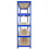 Monster Racking 2 x Blue Racking Unit 5 Tier Garage Storage Warehouse Shelving 75 x 150 x 30cm 4